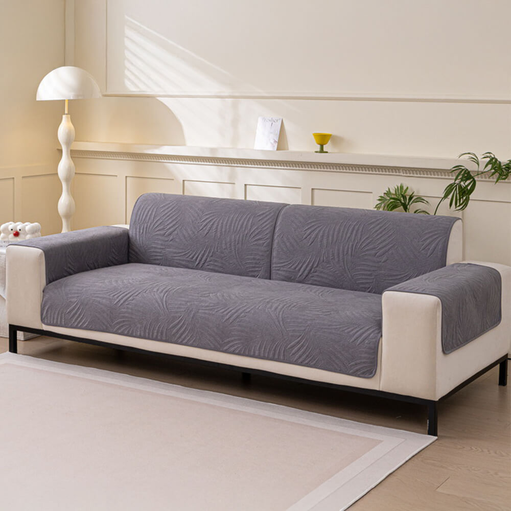 Large Leaf Pattern Water-resistant Sofa Protector Non-Slip Couch Cover – Couch Cover (… | Petix pet supplies for dogs and cats