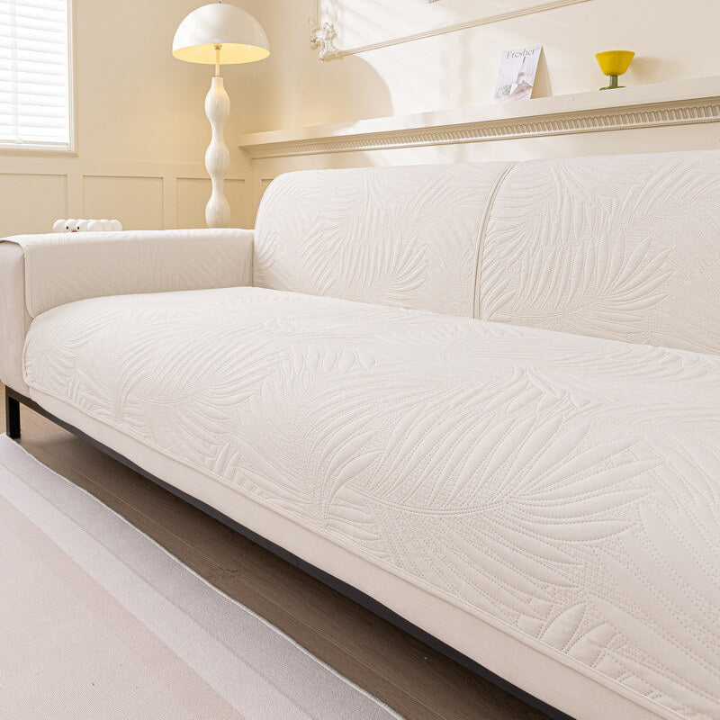 Large Leaf Pattern Water-resistant Sofa Protector Non-Slip Couch Cover – Couch Cover (… | Petix pet supplies for dogs and cats