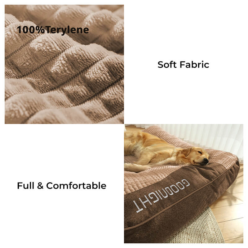 Large Outdoor Scratch-resistant Spine Protection Dog Cushion Bed – Dog Beds (view 8) | Petix pet supplies for dogs and cats