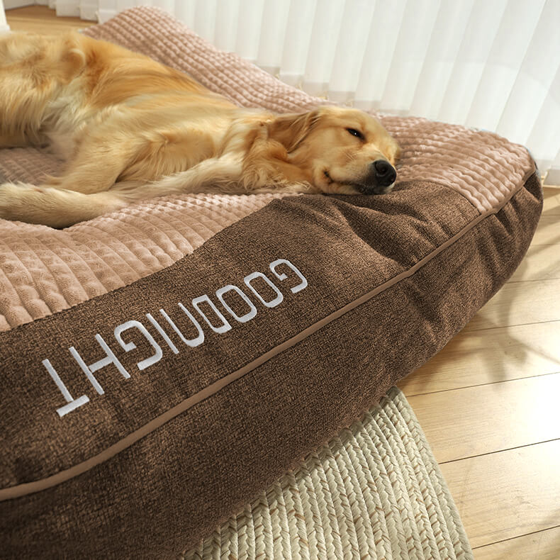 Large Outdoor Scratch-resistant Spine Protection Dog Cushion Bed – Dog Beds (view 9) | Petix pet supplies for dogs and cats