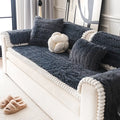 Luxury Fluffy Plush Thickened Comfortable Non-Slip Couch Cover – Couch Cover (view 10) | Petix pet supplies for dogs and cats