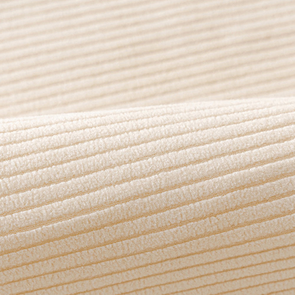 Modern Cream Vertical Stripes Fleece Couch Cover for All Seasons – Couch Cover (view 4) | Petix pet supplies for dogs and cats