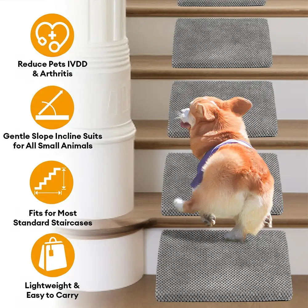 Modular Foam Dog Ramp Stairs for Staircase Stairs with Velcro – Dog Stairs (view 5) | Petix pet supplies for dogs and cats