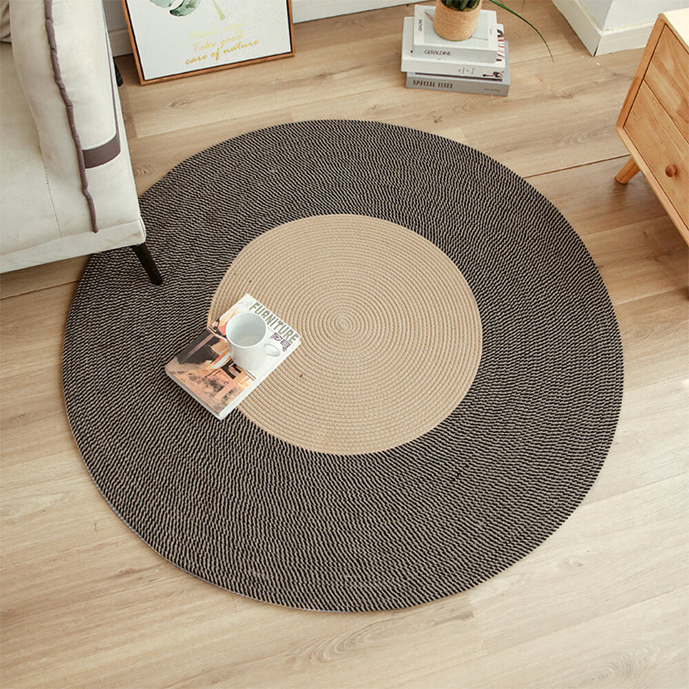 Nordic Handwoven Durable Cat Scratch Mat Rug with Fringe – Rug (main) | Petix pet supplies for dogs and cats