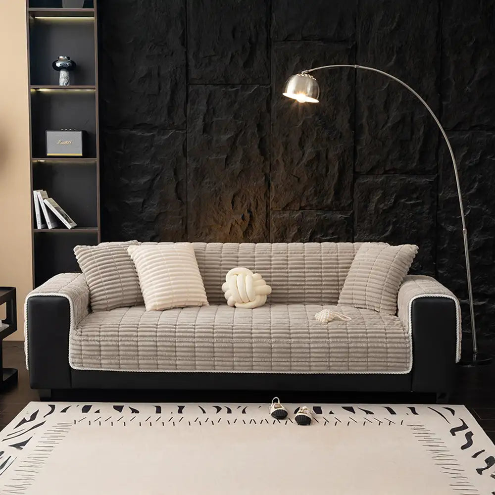 One-Piece Cozy Flannel Sofa Protection Non-Slip Outdoor Couch Cover – Couch Cover (vie… | Petix pet supplies for dogs and cats