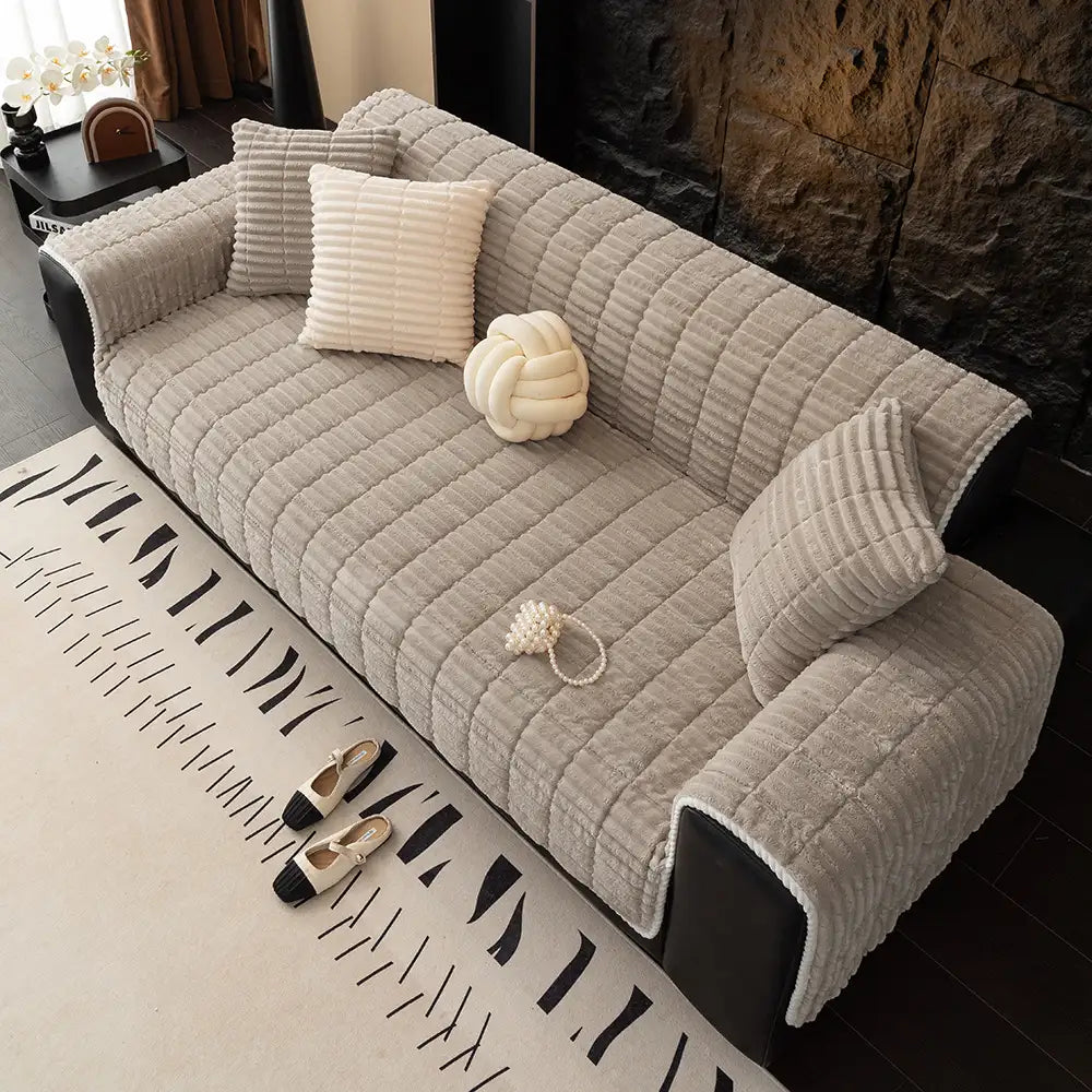 One-Piece Cozy Flannel Sofa Protection Non-Slip Recliner Couch Covers – Couch Cover (v… | Petix pet supplies for dogs and cats