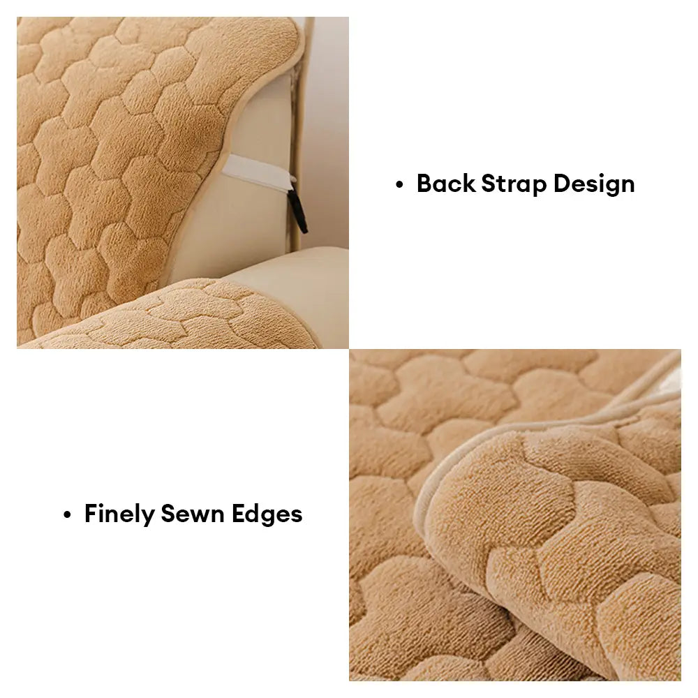 One-Piece Short Plush Comfortable Skin-Friendly Furniture Protection Couch Cover - Puz… | Petix pet supplies for dogs and cats