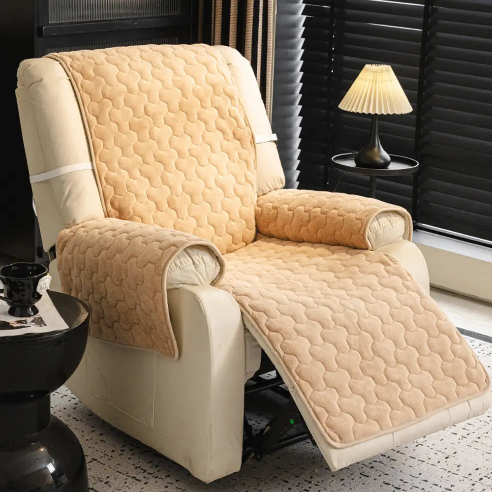 One-Piece Short Plush Comfortable Skin-Friendly Furniture Protection Couch Cover - Puz… | Petix pet supplies for dogs and cats