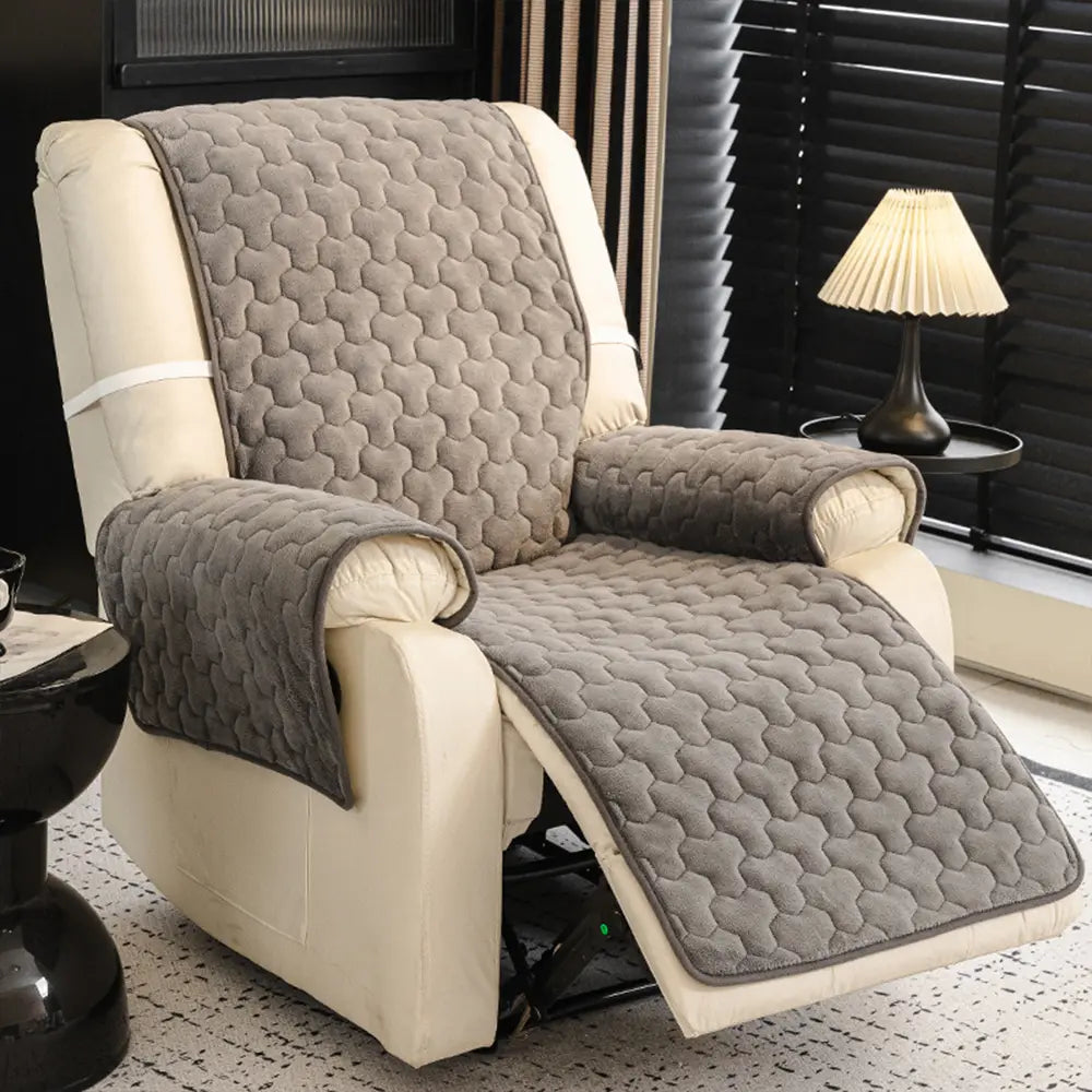 One-Piece Short Plush Comfortable Skin-Friendly Furniture Protection Couch Cover - Puz… | Petix pet supplies for dogs and cats
