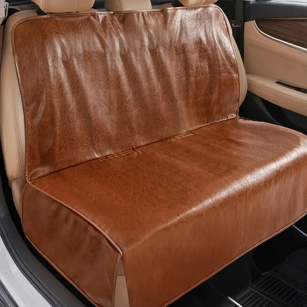Pet Friendly Faux Leather Car Seat Mask - Waterproof And Stain Resistant – Dog Car Sea… | Petix pet supplies for dogs and cats