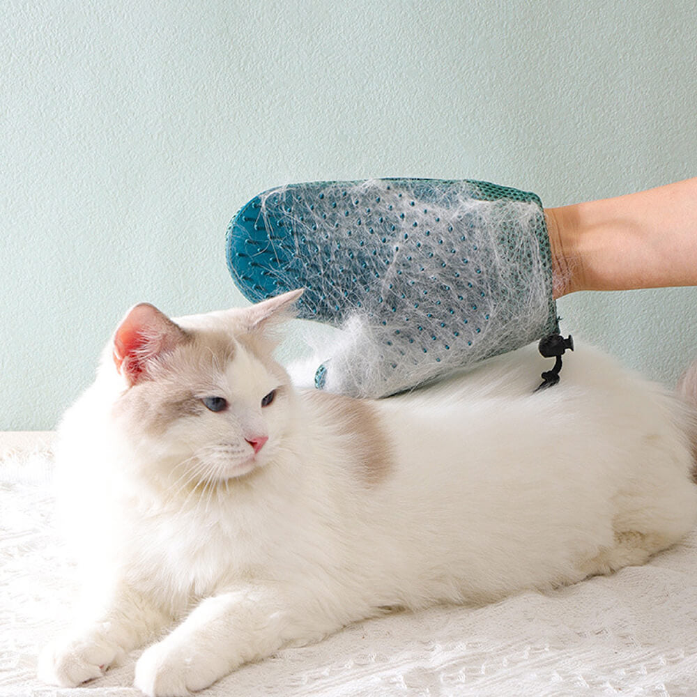 Pet Grooming Glove - Silicone Double Sides Pet Brush – Pet Grooming Supplies (view 2) | Petix pet supplies for dogs and cats