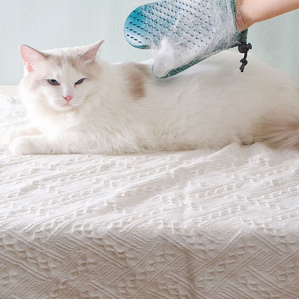 Pet Grooming Glove - Silicone Double Sides Pet Brush – Pet Grooming Supplies (view 4) | Petix pet supplies for dogs and cats