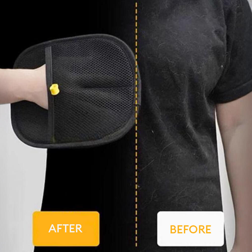 Pet Hair Removal Glove with Dual-Sided Electrostatic Bristle – Pet Grooming Supplies (… | Petix pet supplies for dogs and cats