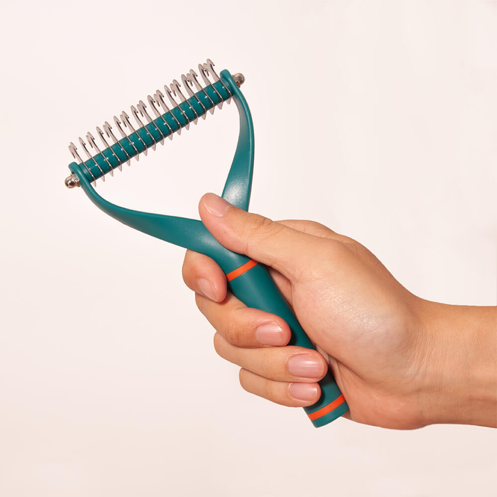 Pet Safe Dematting Comb Rake - Double Sided Blade – Pet Grooming Supplies (view 4) | Petix pet supplies for dogs and cats