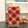 Plaid Comfortable Warm Plush Dog Sweater Suitable For All Breeds of Dogs – Dog Apparel… | Petix pet supplies for dogs and cats