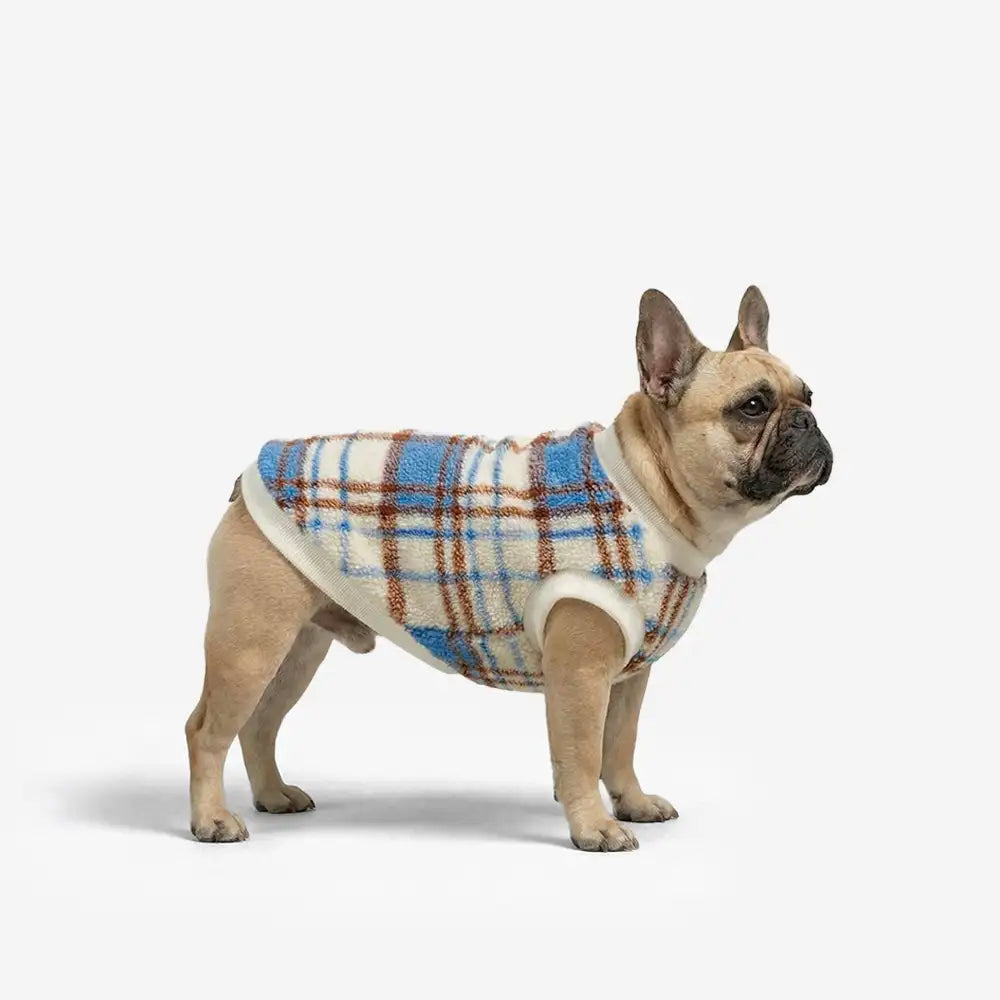 Plaid Comfortable Warm Plush Dog Sweater Suitable For All Breeds of Dogs – Dog Apparel… | Petix pet supplies for dogs and cats