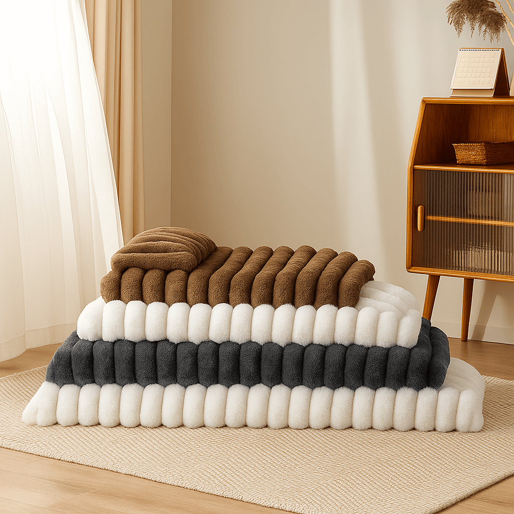 Plush Fluffy Thick Comfort Calming Dog Bed with Pillow – Dog Beds (view 7) | Petix pet supplies for dogs and cats