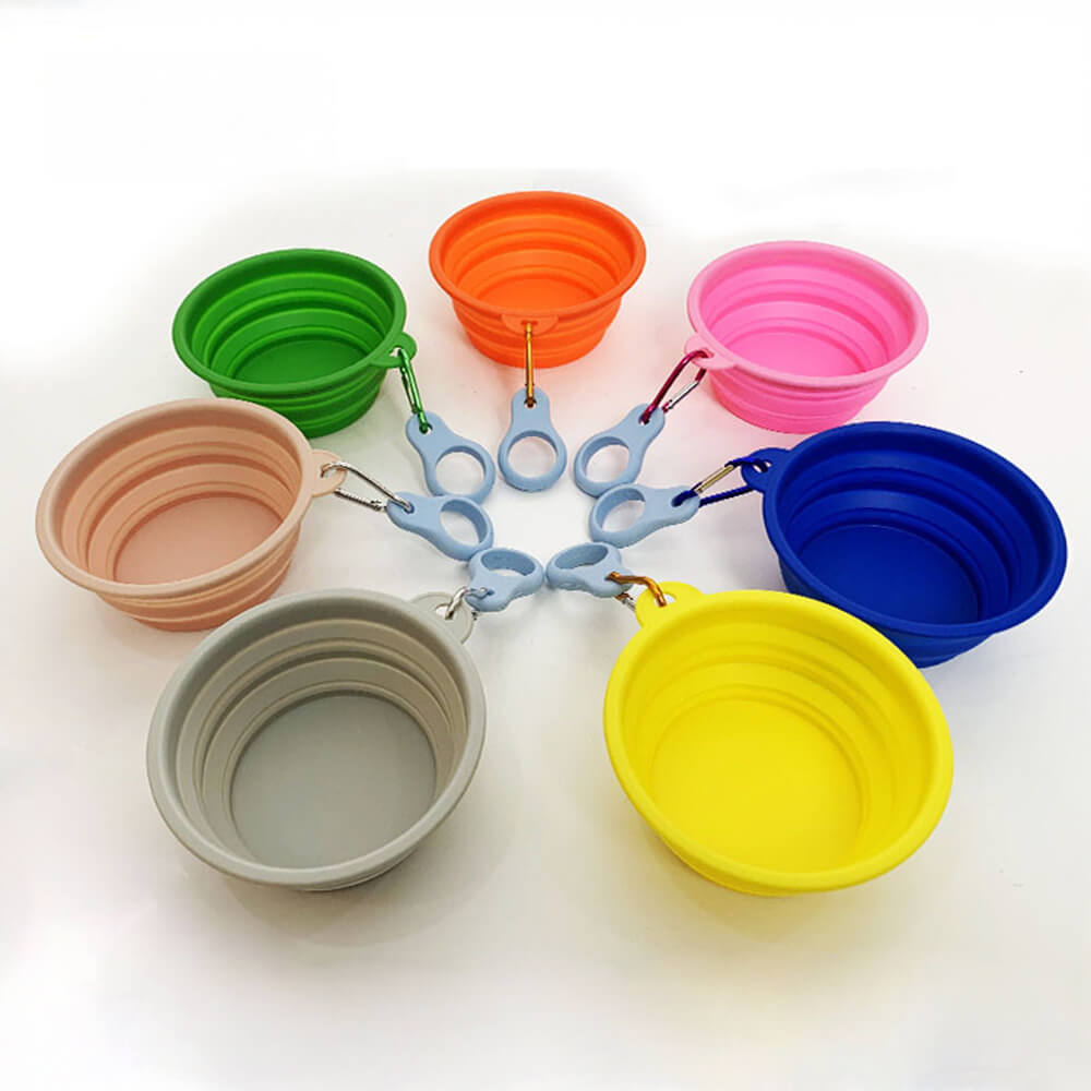Portable Foldable Expandable Silicone Dog Food & Water Bowls – Pet Bowls, Feeders & Wa… | Petix pet supplies for dogs and cats
