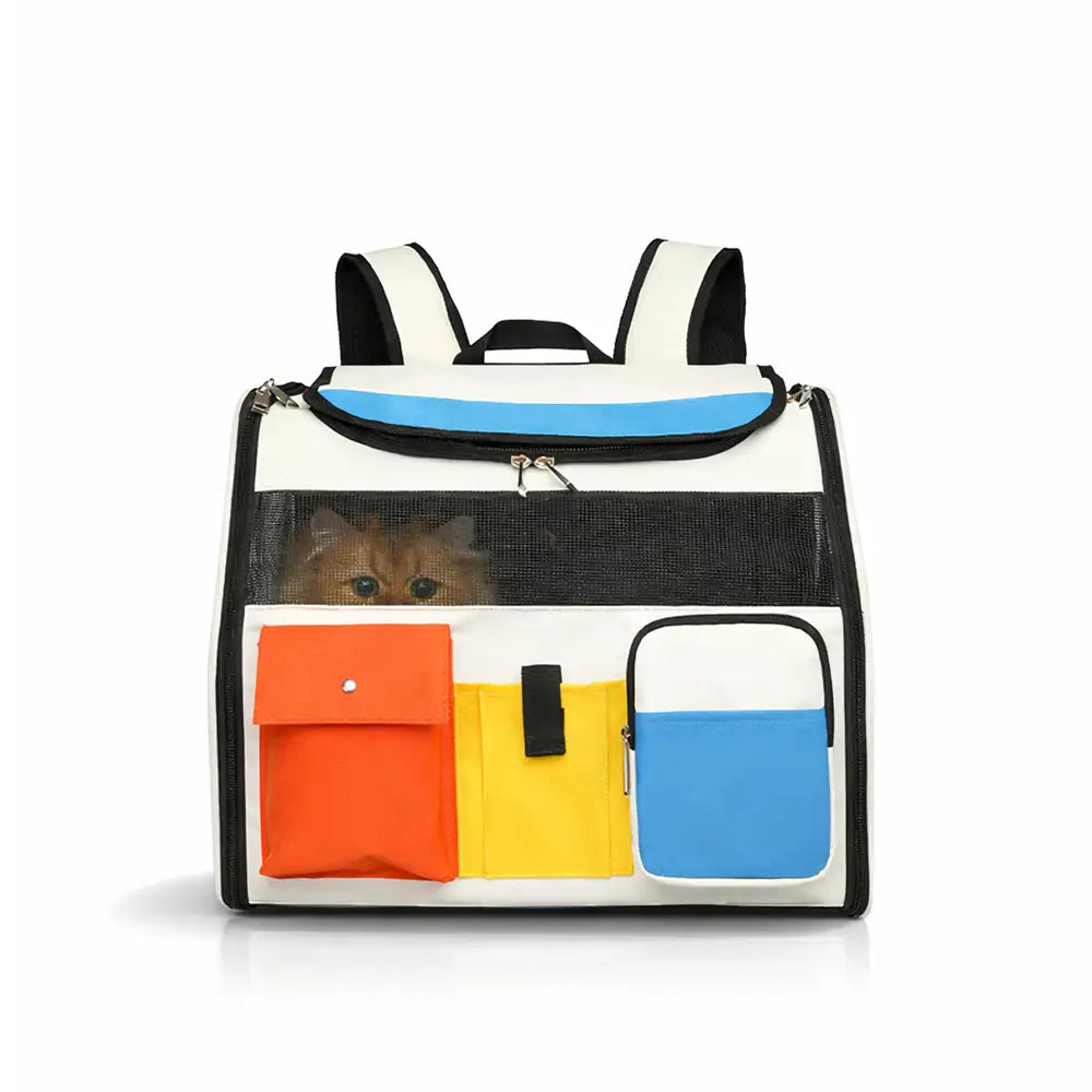Portable Rolling Pet Backpack Carrier with Detachable Trolley Dog Cat Carrier – Pet Ca… | Petix pet supplies for dogs and cats