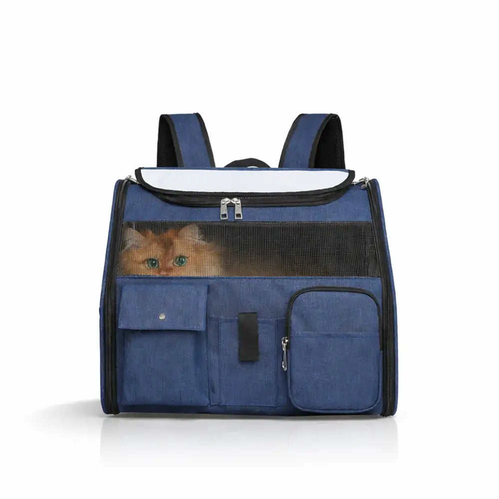Portable Rolling Pet Backpack Carrier with Detachable Trolley Dog Cat Carrier – Pet Ca… | Petix pet supplies for dogs and cats