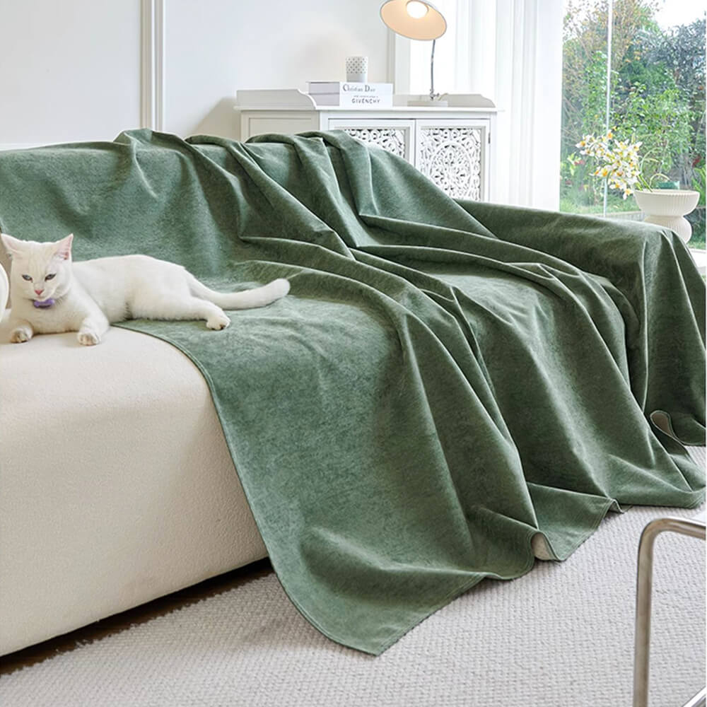 Soft and Waterproof Scratch-Resistant Non-Linting Throw  Sectional Couch Cover – Couch… | Petix pet supplies for dogs and cats