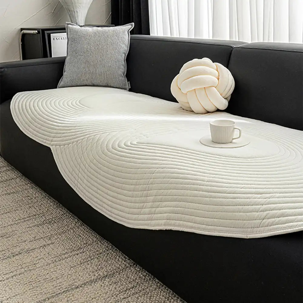 Soft Pure Cotton Sofa Protection Non-slip Couch Cover – Couch Cover (view 5) | Petix pet supplies for dogs and cats