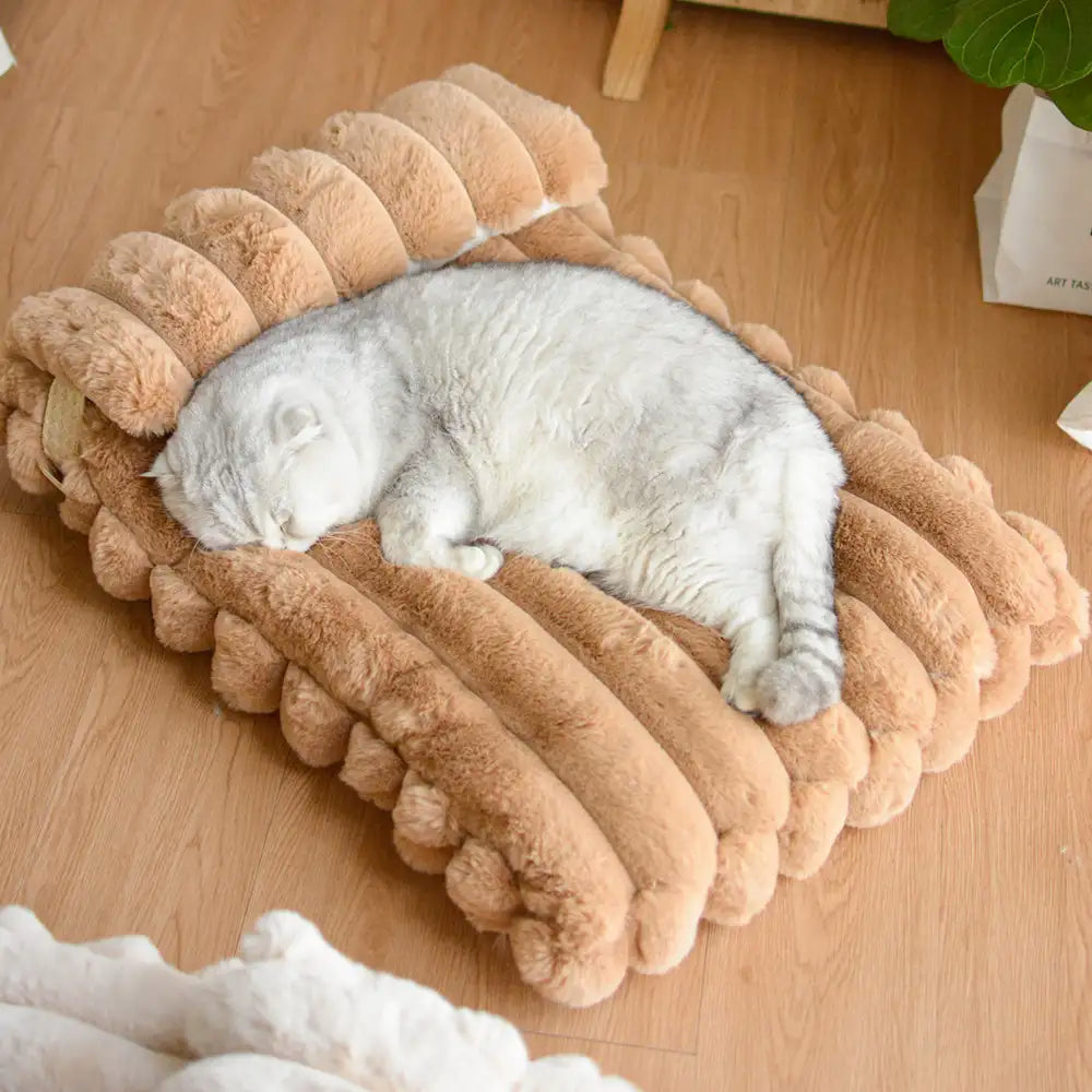 Softness Faux Rabbit Fur Warming Pillow Dog Bed - Cozy Cloud – Dog Beds (view 9) | Petix pet supplies for dogs and cats