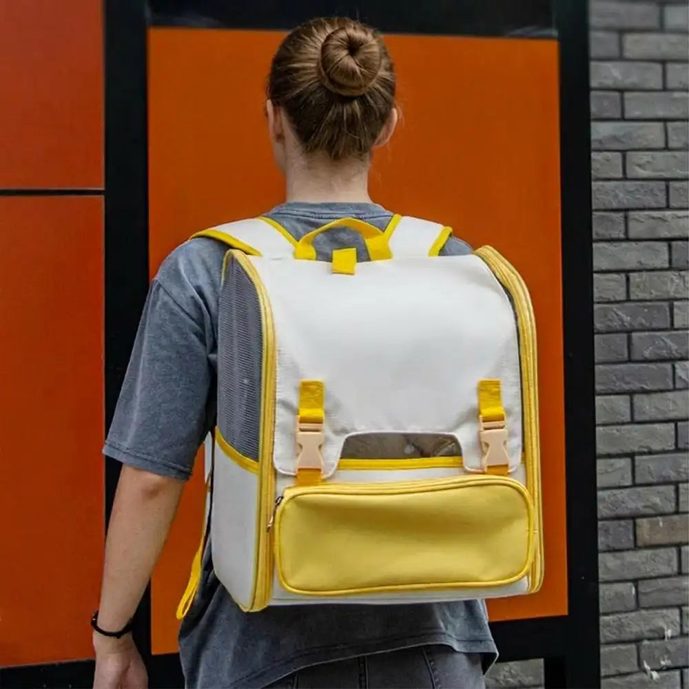 Spacious Lightweight Cat Carrier Backpack with Transparent Window – Pet Carriers & Cra… | Petix pet supplies for dogs and cats