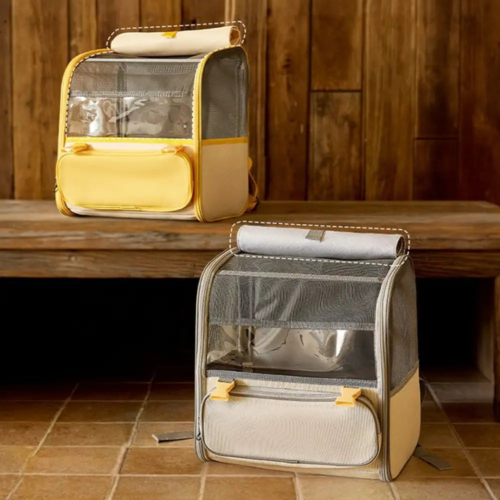 Spacious Lightweight Cat Carrier Backpack with Transparent Window – Pet Carriers & Cra… | Petix pet supplies for dogs and cats