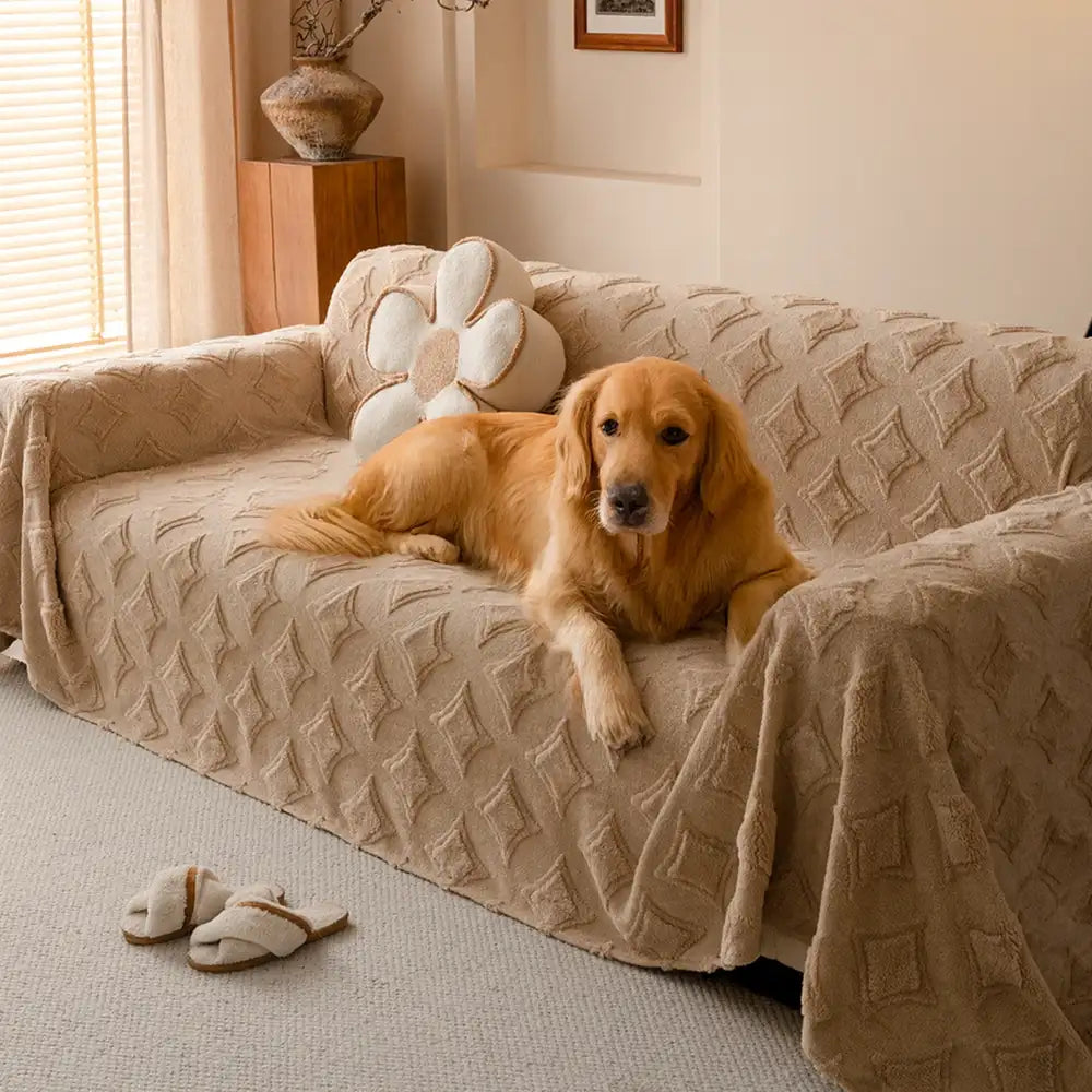 Star Series Plush Multifunctional Sofa Protective Couch Cover – Couch Cover (view 4) | Petix pet supplies for dogs and cats