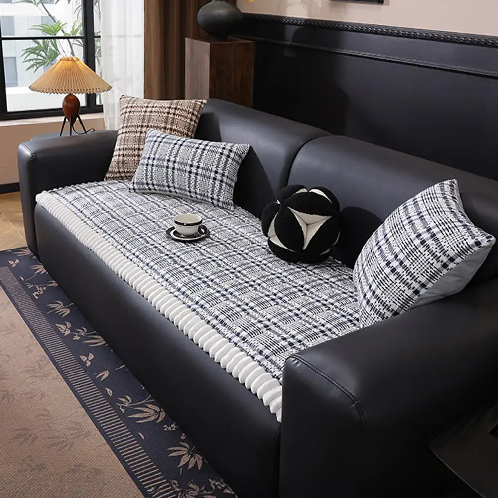 Striped Corduroy Sofa Scratch-Resistant Protective Non-Slip Couch Cover – Couch Cover… | Petix pet supplies for dogs and cats