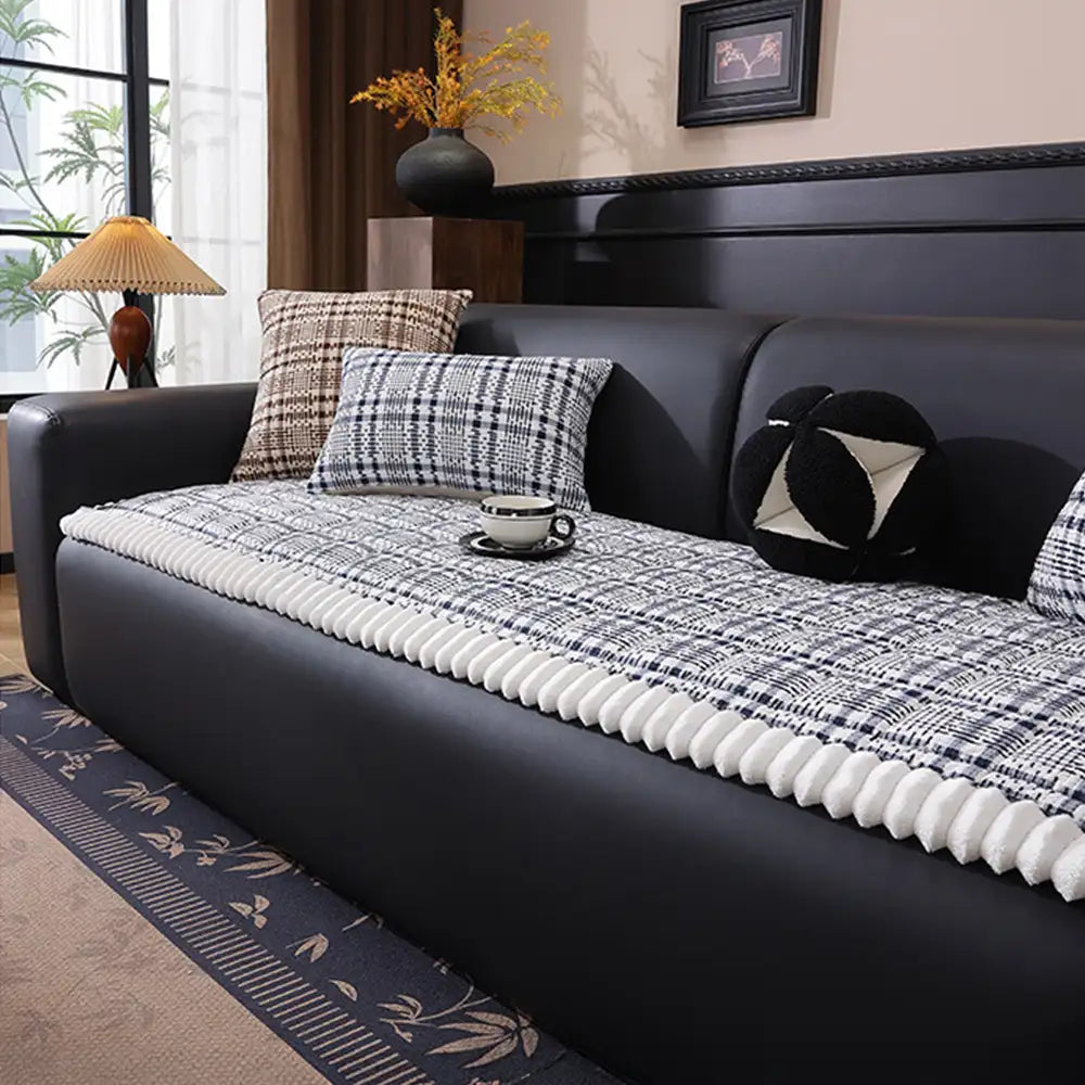 Striped Corduroy Sofa Scratch-Resistant Protective Non-Slip Couch Cover – Couch Cover… | Petix pet supplies for dogs and cats