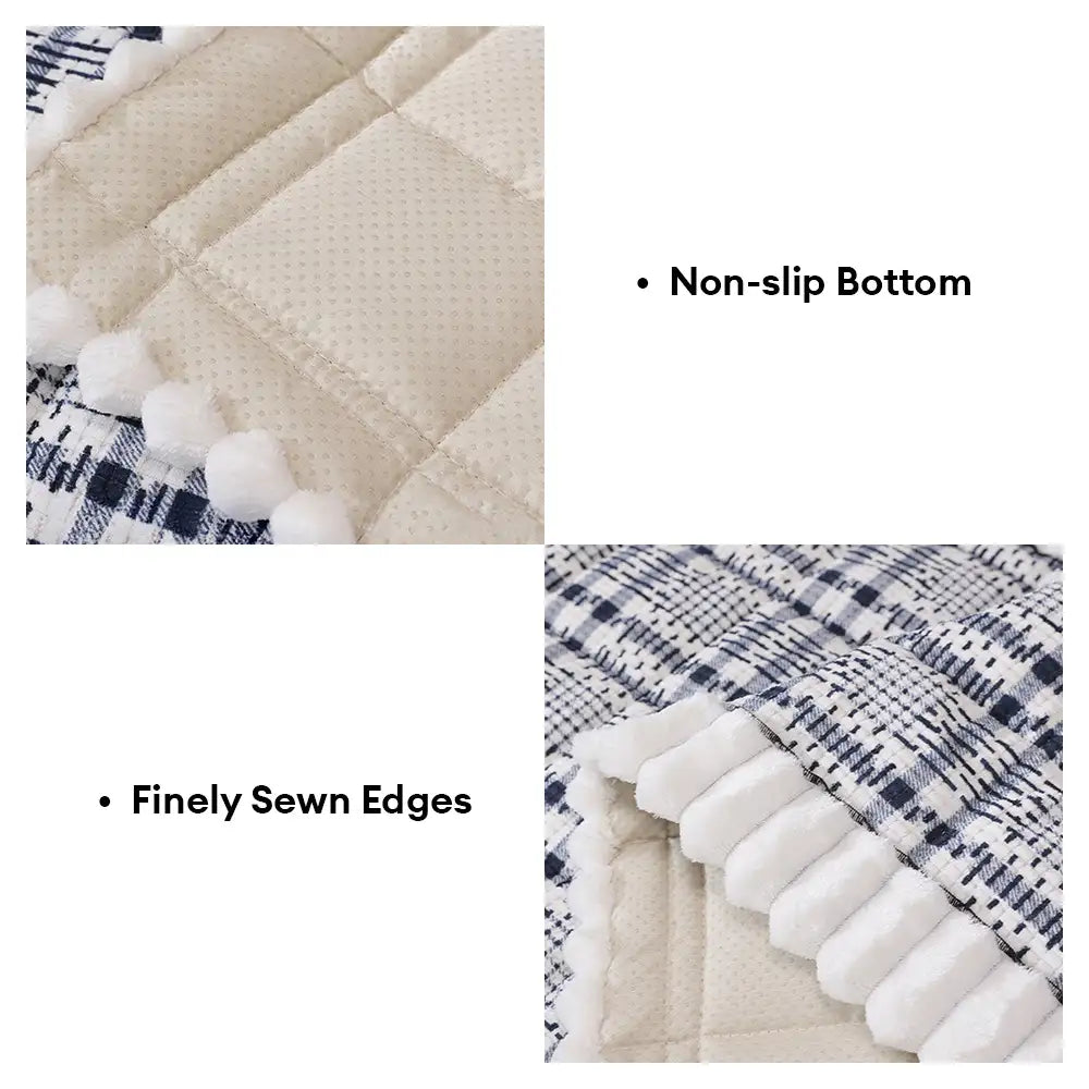 Striped Corduroy Sofa Scratch-Resistant Protective Non-Slip Couch Cover – Couch Cover… | Petix pet supplies for dogs and cats