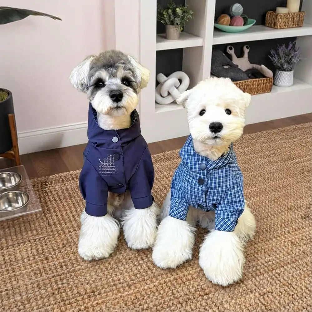 Stylish Dual-Sided Reversible Wear Windproof Outdoor Dog Jacket – Dog Apparel (view 6) | Petix pet supplies for dogs and cats