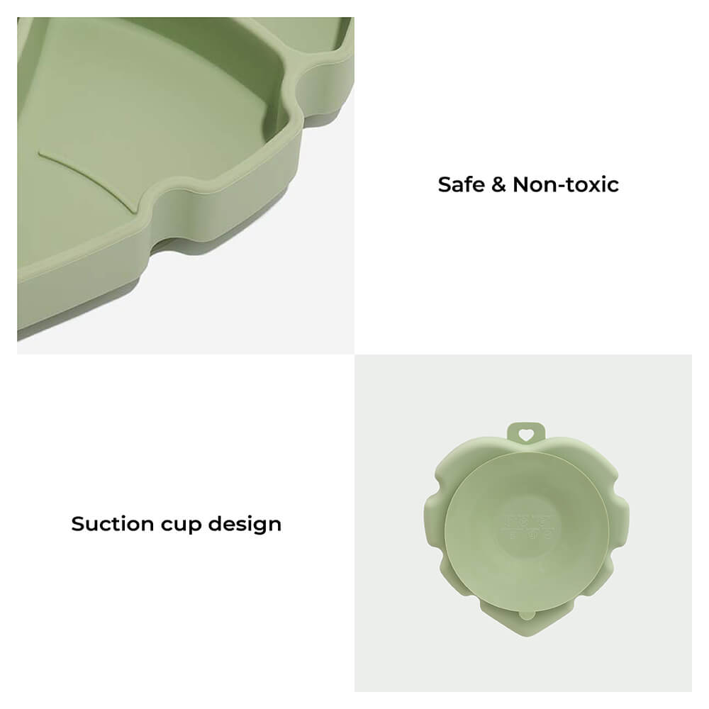 Suction Cup Pet Bowls - Leaf – Pet Bowls, Feeders & Waterers (view 4) | Petix pet supplies for dogs and cats