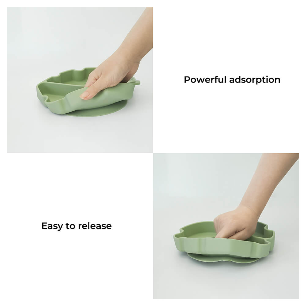 Suction Cup Pet Bowls - Leaf – Pet Bowls, Feeders & Waterers (view 6) | Petix pet supplies for dogs and cats