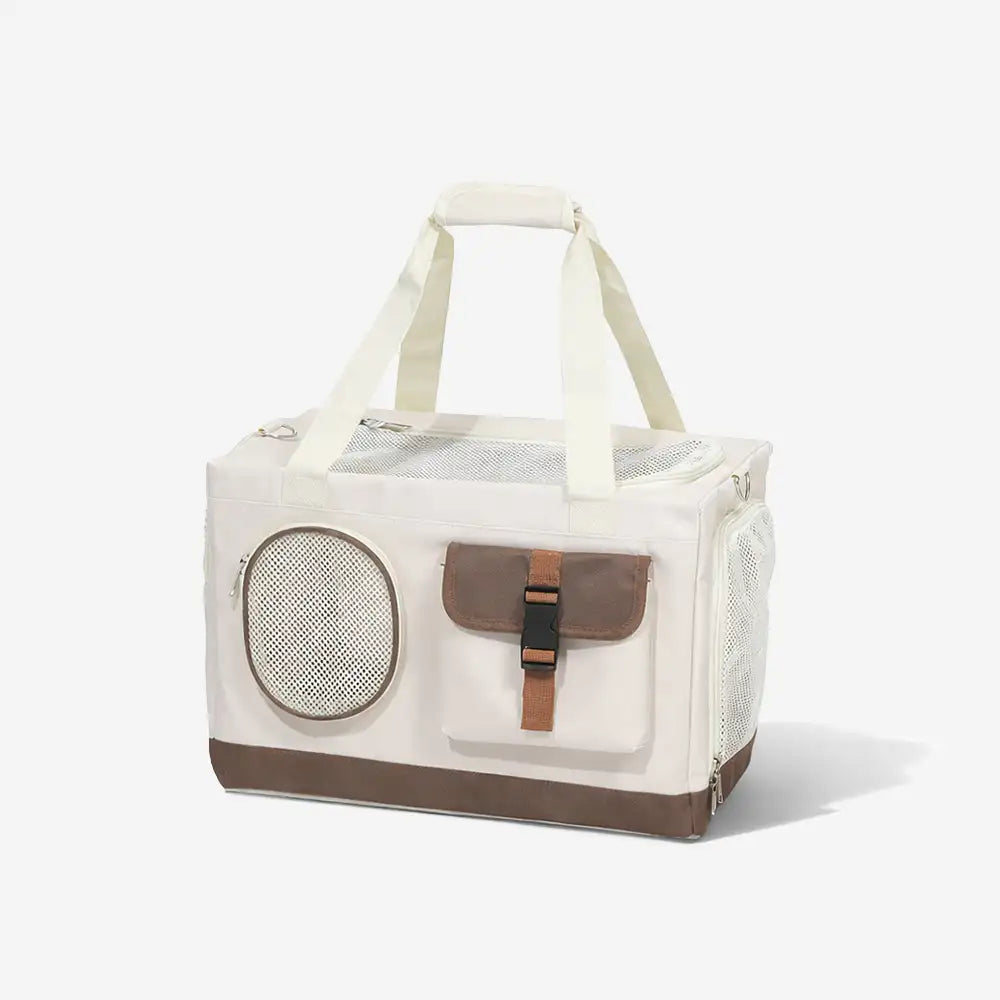 Travel Carrier Double-Layer Foldable Cat Bag with Detachable Trolley – Pet Carriers &… | Petix pet supplies for dogs and cats