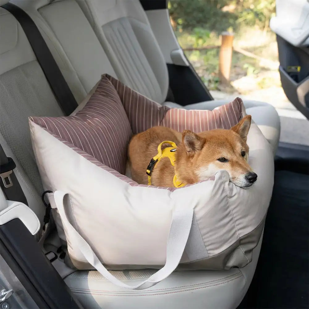 Travel Safety Semi-Enclosed Water-Repellent Dog Car Seat Bed – Dog Car Seat (view 7) | Petix pet supplies for dogs and cats