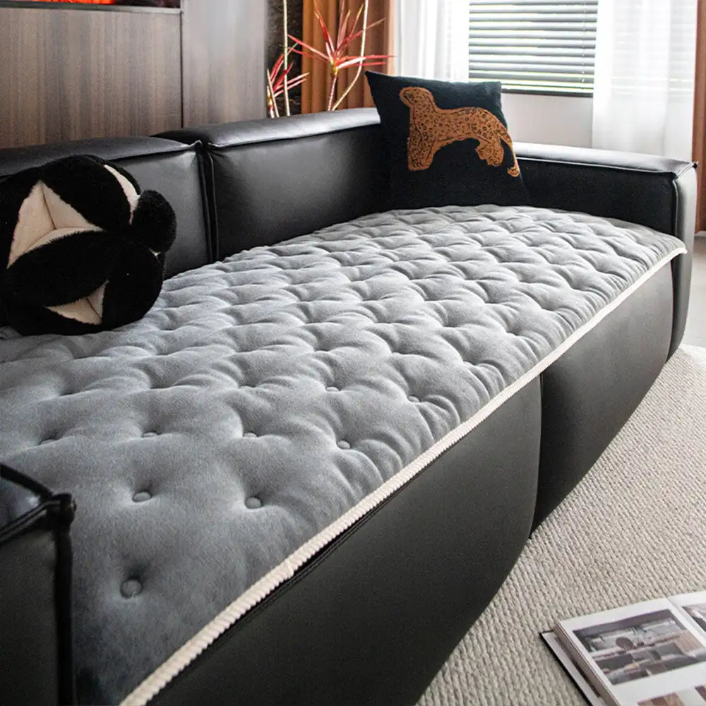 Vintage Leather Sofa Protection Non-Slip Couch Cover – Couch Cover (view 12) | Petix pet supplies for dogs and cats