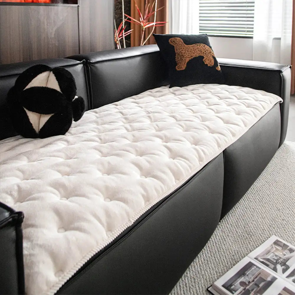 Vintage Leather Sofa Protection Non-Slip Couch Cover – Couch Cover (view 8) | Petix pet supplies for dogs and cats