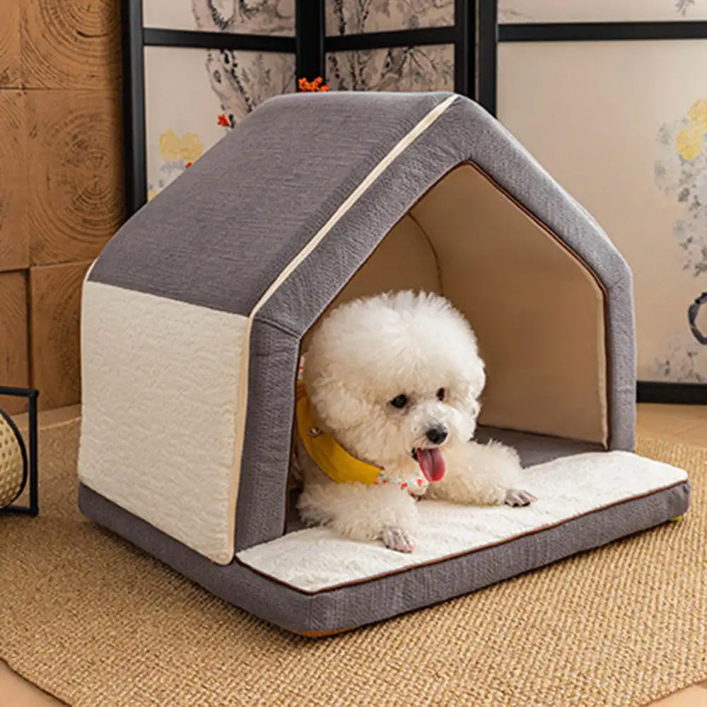 Warming Full Sponge Durable Scratch-Resistant Dog House - SnuggleHome – Dog Beds (view… | Petix pet supplies for dogs and cats