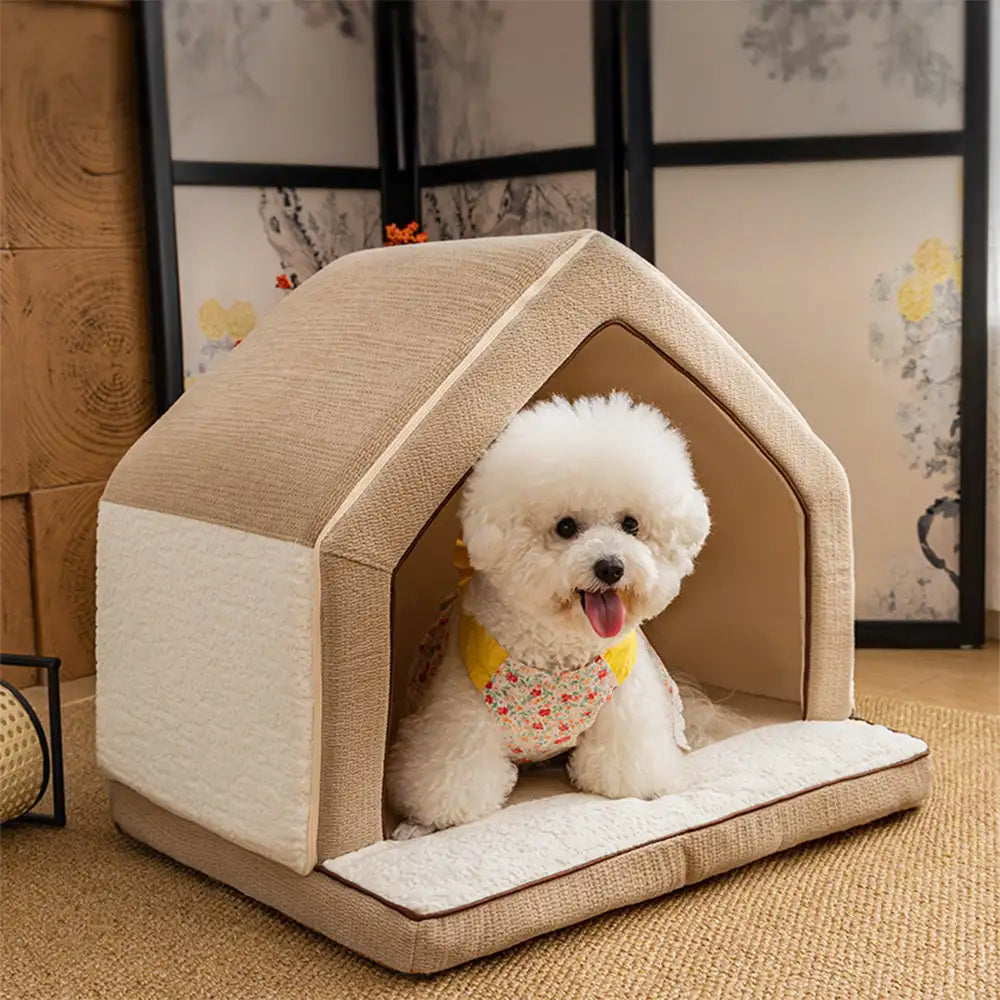 Warming Full Sponge Durable Scratch-Resistant Dog House - SnuggleHome – Dog Beds (view… | Petix pet supplies for dogs and cats