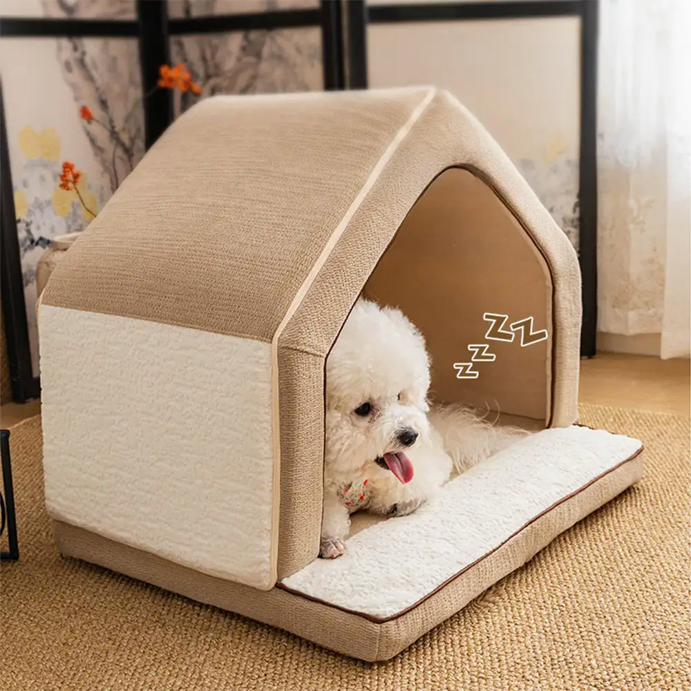 Warming Full Sponge Durable Scratch-Resistant Dog House - SnuggleHome – Dog Beds (view… | Petix pet supplies for dogs and cats