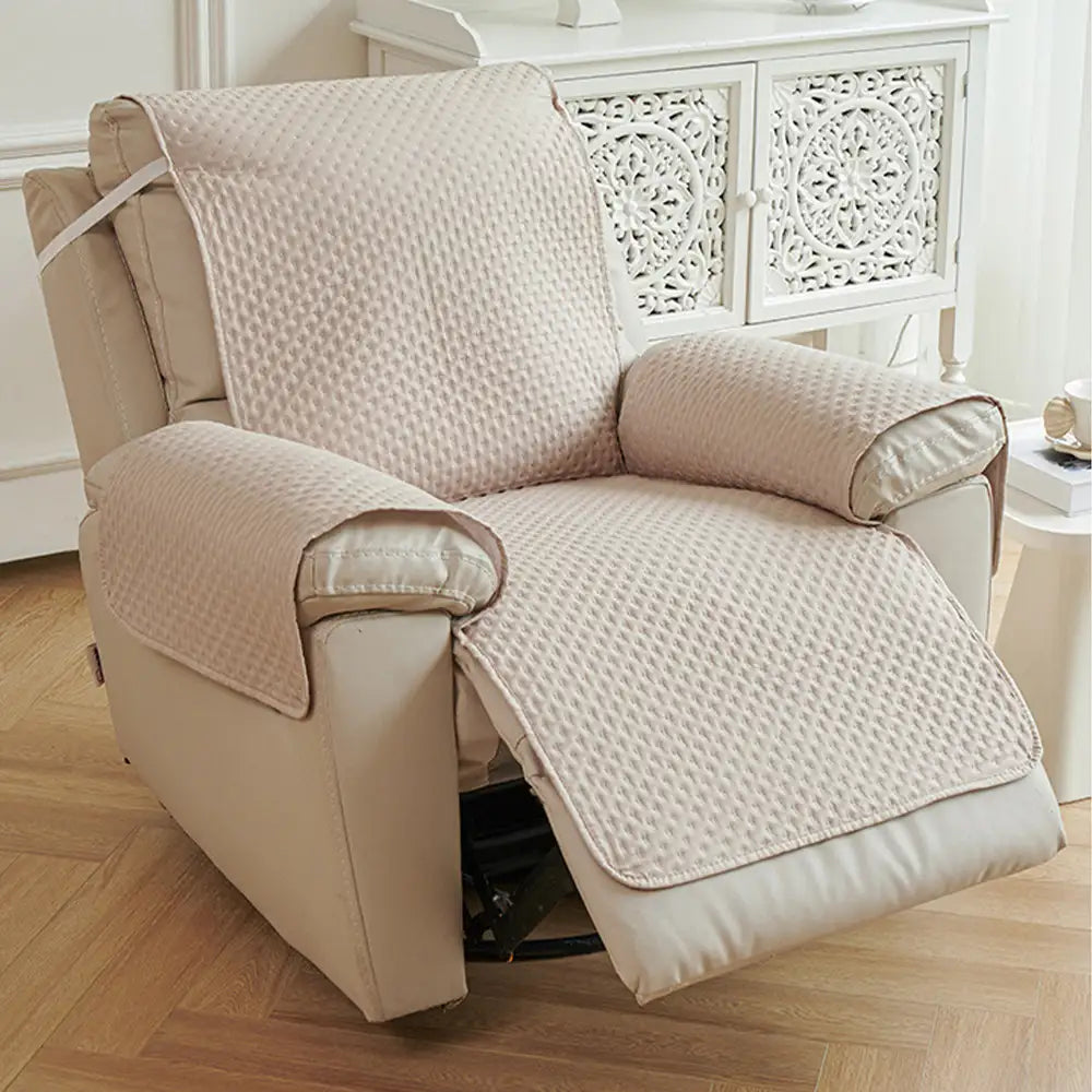 Water-Repellent Solid Color Recliner Chair Cover with Elastic Straps – Couch Cover (vi… | Petix pet supplies for dogs and cats