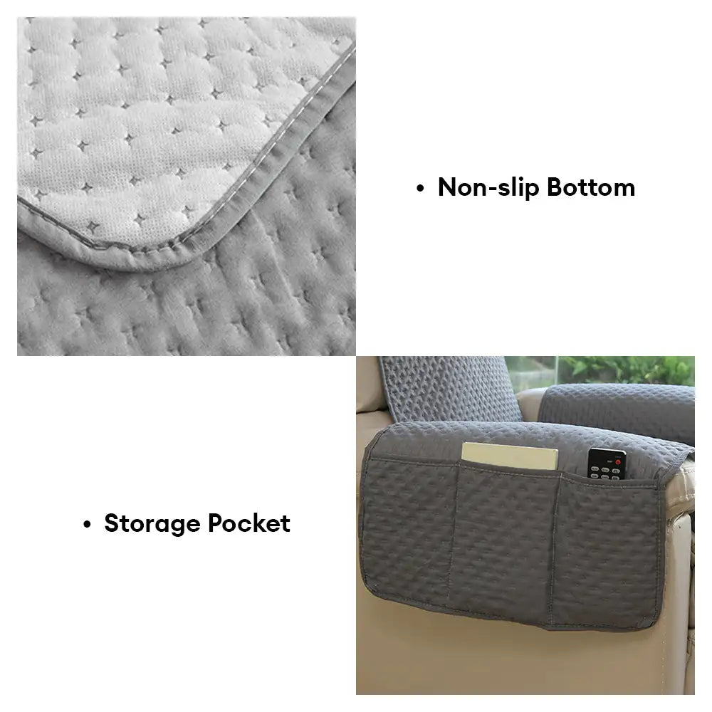 Water-Repellent Solid Color One Piece Couch Cover with Elastic Straps – Couch Cover (v… | Petix pet supplies for dogs and cats