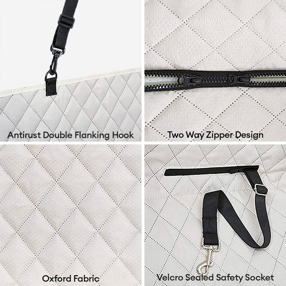Waterproof Multi-Use Car Dog Seat Cover – Convertible Back Seat Protector for Pets – D… | Petix pet supplies for dogs and cats