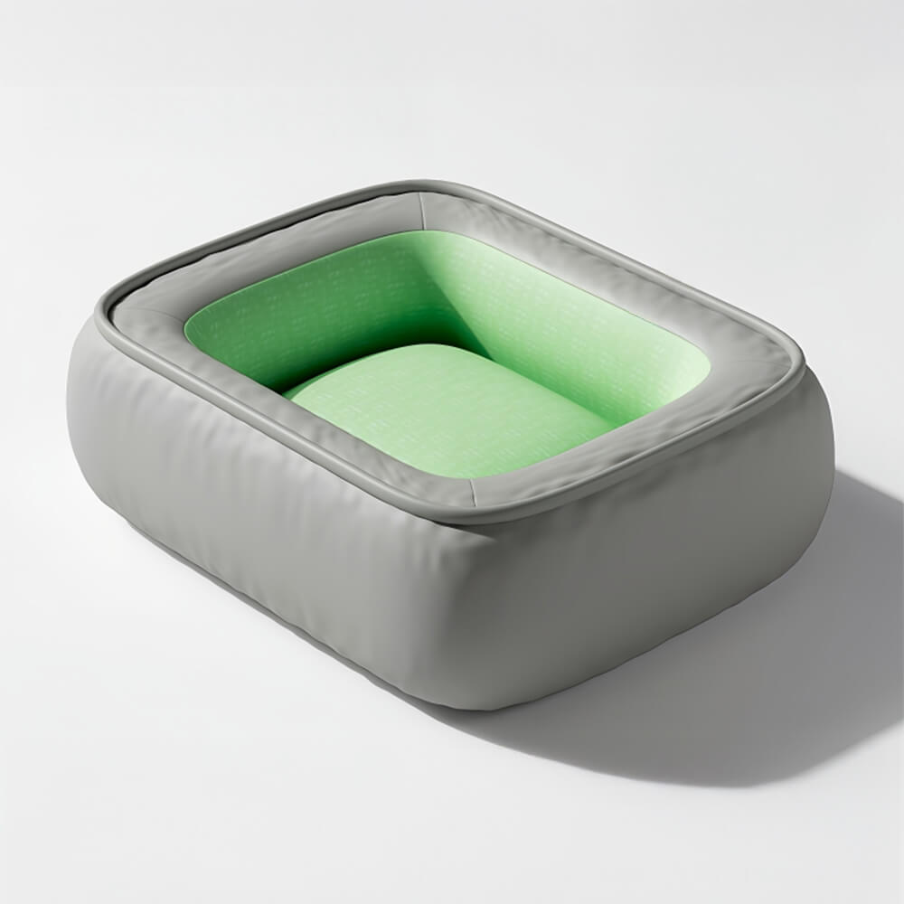 Waterproof Non-stick PU Leather Scratch-resistant Full Support Dog Bed – Dog Beds (vie… | Petix pet supplies for dogs and cats