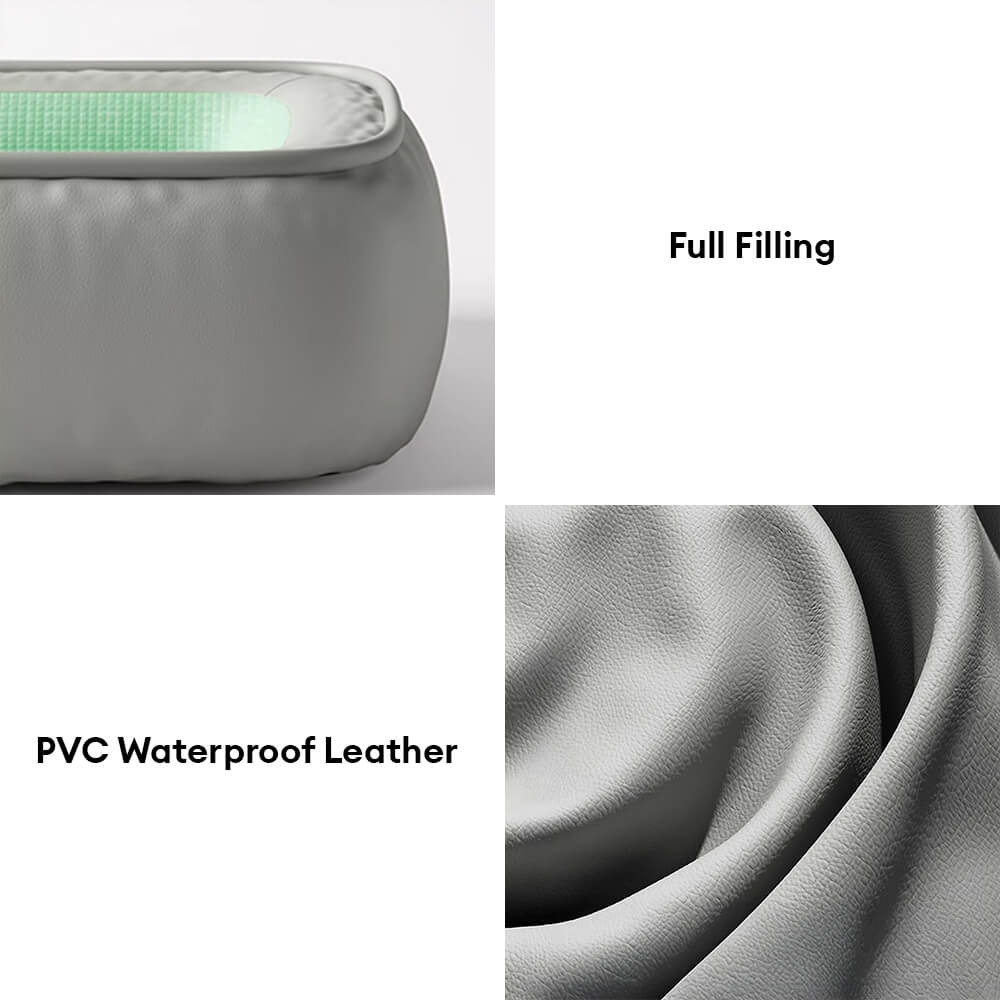 Waterproof Non-stick PU Leather Scratch-resistant Full Support Dog Bed – Dog Beds (vie… | Petix pet supplies for dogs and cats
