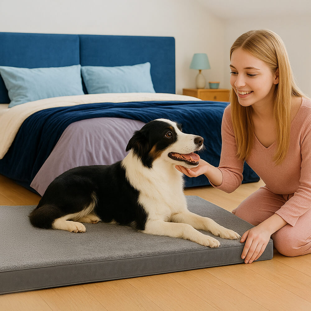 Waterproof Orthopedic Removable Memory Foam Large Dog Bed – Dog Beds (view 6) | Petix pet supplies for dogs and cats
