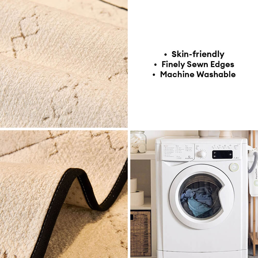 Wavy Pattern Anti-Scratch Plush Couch Cover – Couch Cover (view 4) | Petix pet supplies for dogs and cats